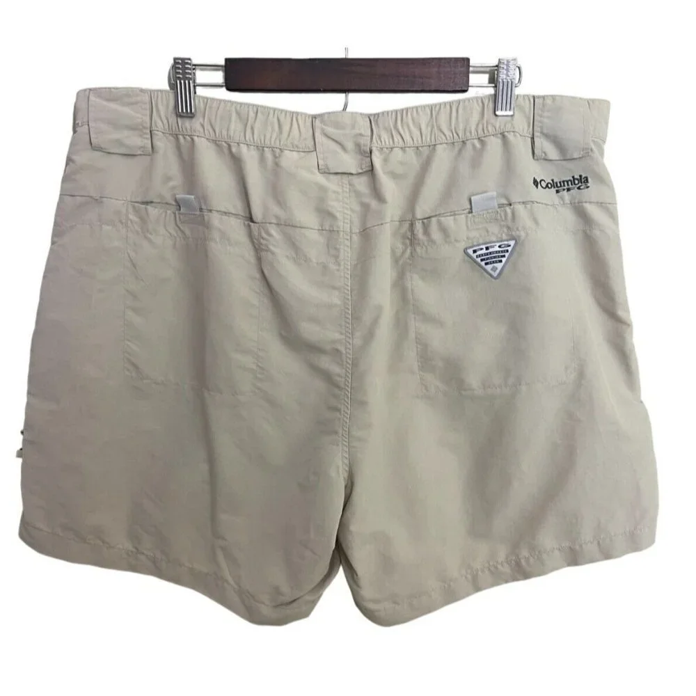 COLUMBIA‎ PFG Nylon Shorts Omni Shade Beige 40W